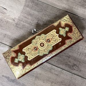 Vintage Italian Leather Clutch